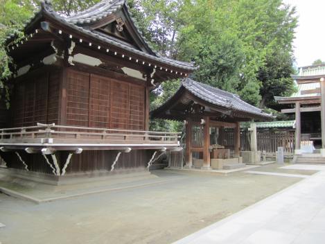 A temple area